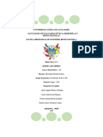 Informe 5 Bioquimica