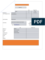 FIF (Financial Information Form)