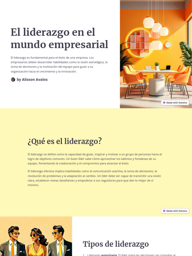 Claves del liderazgo empresarial efectivo | PDF | Liderazgo | Toma de ...