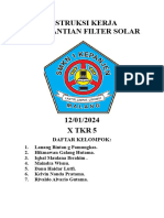 Instruksi Kerja Penggantian Filter Solar (KELOMPOK4)