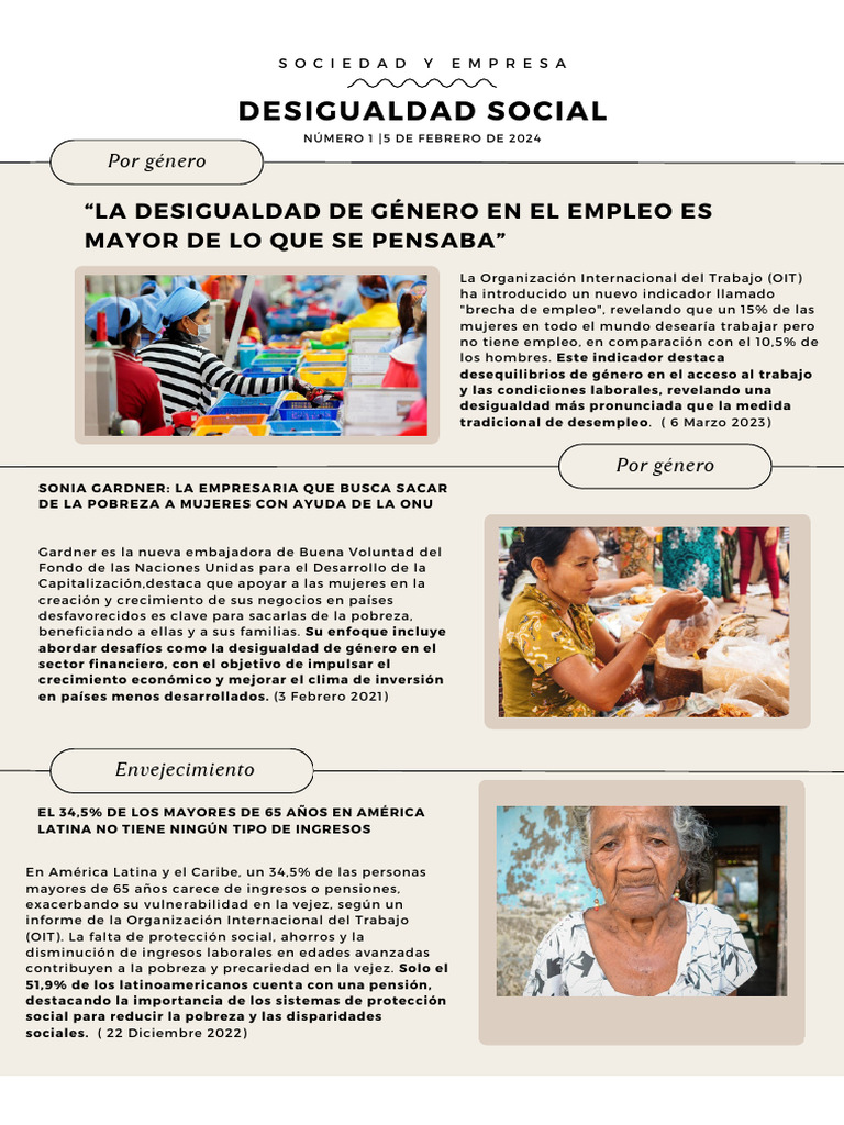 Desigualdad de Género en Guatemala 2024 | PDF | Pobreza | Pobreza e ...