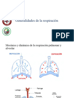 Generalidades de La Respiracion