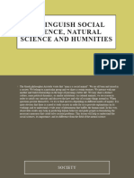 Defining Social Science