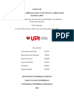 k3 - Permasalahan-Permasalahan Yang Muncul Dari Dampak Adhd