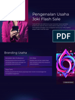 Pengenalan Usaha Joki Flash Sale