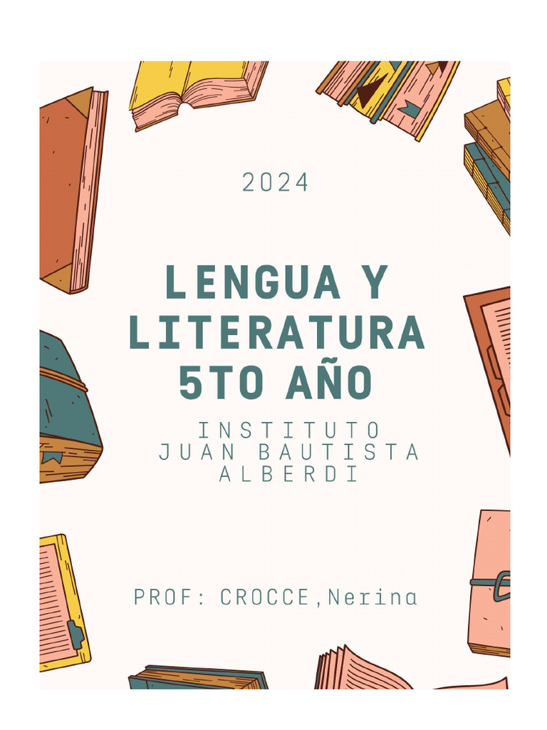 1er Apunte 5to Año. Lengua y Literatura | PDF | Imperio Inca