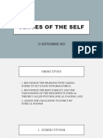Ethics 5 Senses of The Self