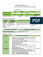 SESION Lgestion de Riesgos y Desastres