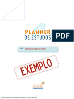  Planner de Estudos