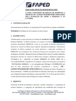 205° Edital de Bolsa de Inovacao 2023 - Projeto 785