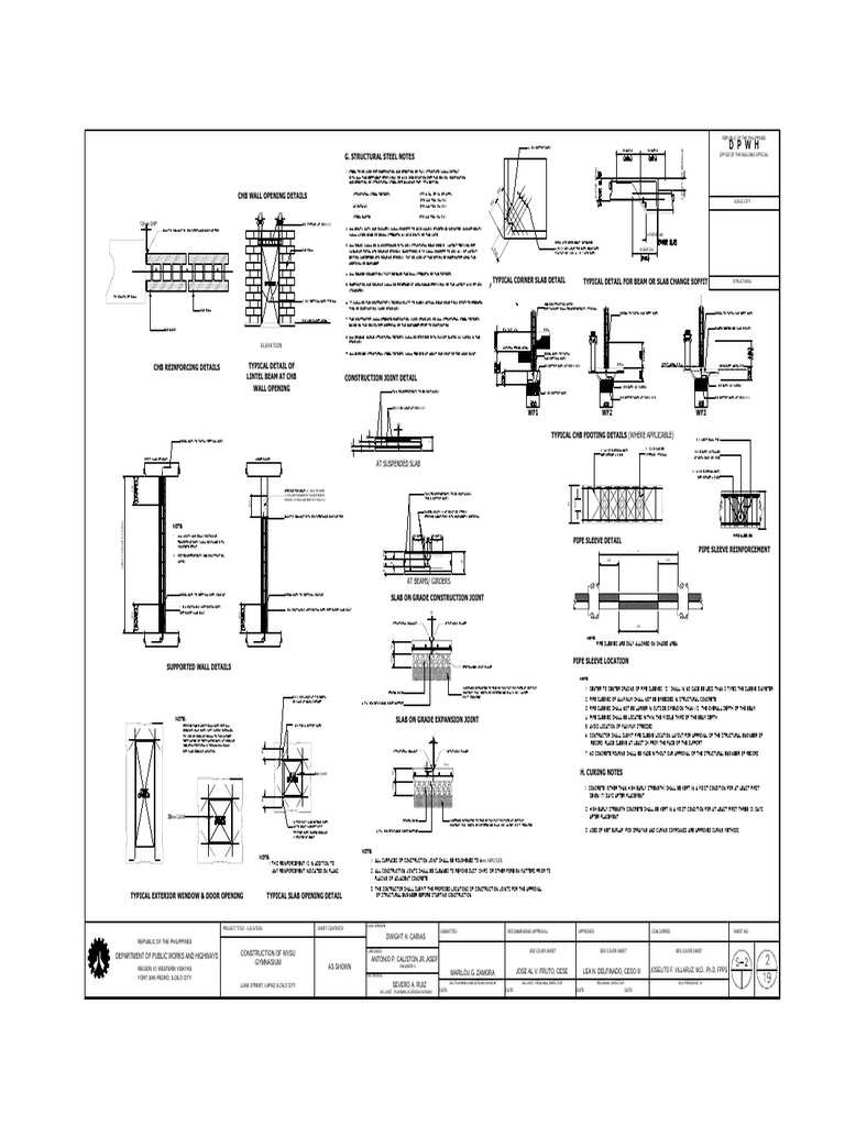 S2 Structural Notes Pdf Concrete Welding
