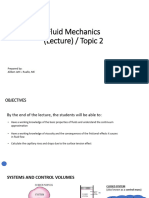 T2 Fluid Mechanics