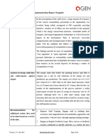 3 - BSBSUS511 Appendix J - Sustainability Implementation Report Template