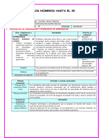 SESION DE APRENDIZAJE MATEMÁTICA CONTAMOS