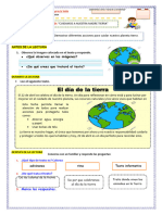 Ficha de Trabajo La Madre Tierra