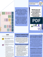 Folleto de Servicio de Marketing Agencia Creativa Ilustrado Doodle Azul y Blanco