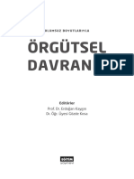 Örgütsel: Davraniş