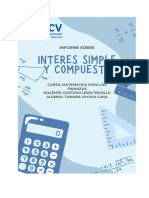 El interés simple y el interés compuesto son dos conceptos f