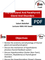 Lecture 3 Thyroid, Parathyroid and Adrenal Gland