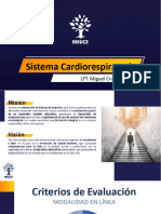 Sesión 3 Sistema Cardiorespiratorio