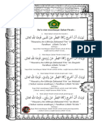 Doa Zakat Dan Menerima Zakat Fitrah