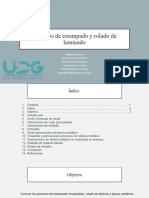 Procesos de Estampado y Rolado de Laminado