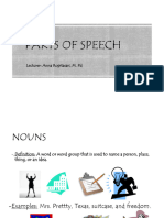 Chapt 1 PARTS OF SPEECH PDF