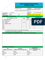 Plant Power Outlet Usage Request Form 001