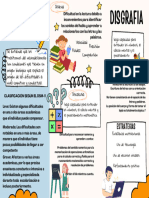 Folleto Informativo Autismo Juvenil Azul