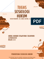 Ppt Tugas Uts Sosiologi Hukum (221000203_arriq Akhbar Dewayana Sulaeman_kelas e)