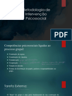 Aula 17 - Metodologia de Intervenção Psicossocial