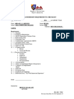 1 - SHS Work Immersion Requirement Checklist