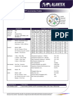 Alantek Cat 6 UTP 23AWG LSZH