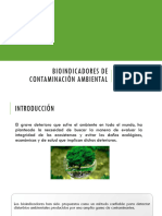 S8 - Bioindicadores de Contaminación Ambiental