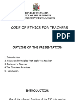 2024 Code of Ethics For Teachers