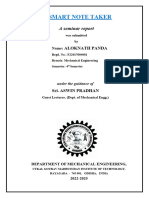 Technical Seminar - COVER PAGE - Declaration - Certificate (Sample Format)
