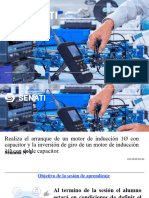 Semana 06 Arranque de Un Motor de Inducción 1Ø Con Capacitor y La Inversión