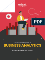 upGrad Campus - Business Analytics Brochure