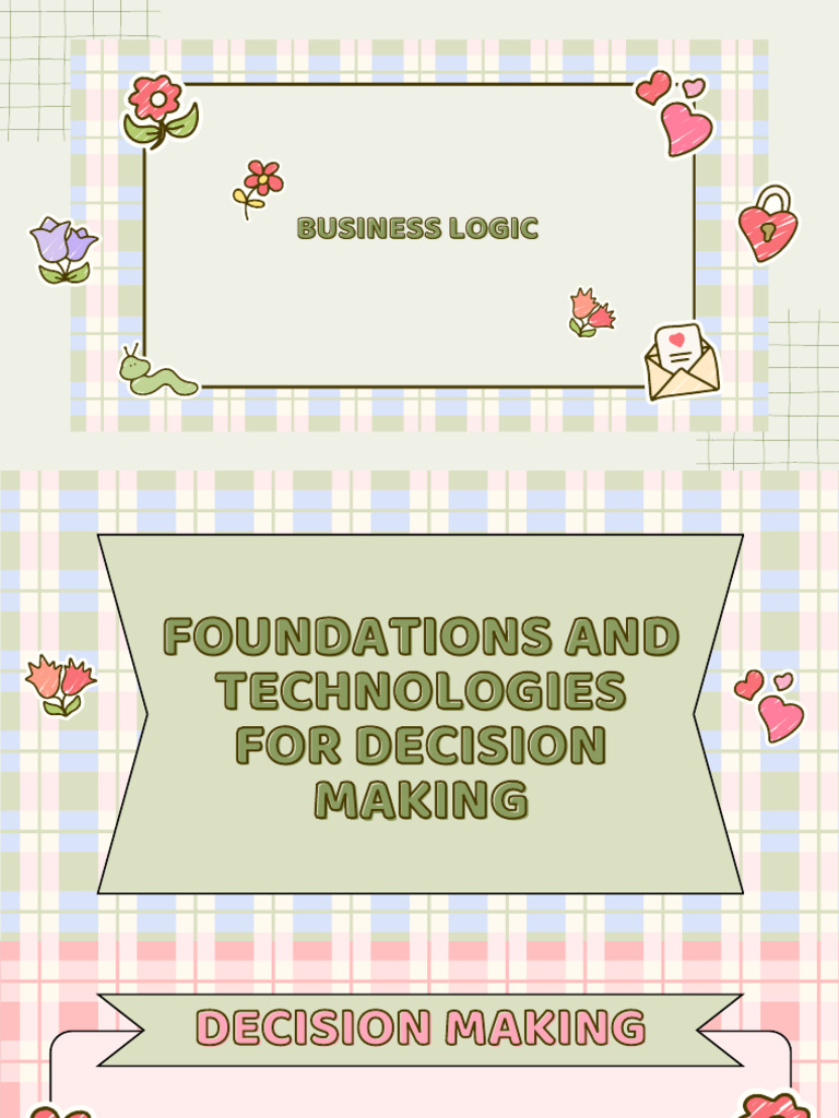 Midterm business logic 2 pdf decision making science