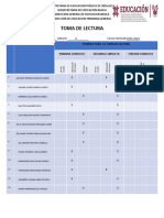 Formato de Supervision de Lectura y Escritura