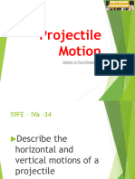 PDF Projectile Motion