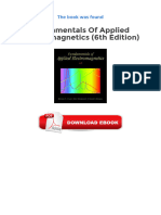 Fundamentals of Applied Electromagnetics 6th Edition PDF PDF Free
