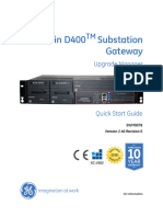 D400 Upgrade - Quick Start Guide SWM0078 V240 R0