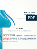 Buzon IMSS Septiembre 2020