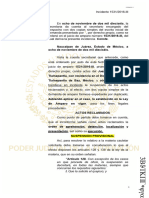 2.2.2.auto Admisorio Del Incidente de Suspensión