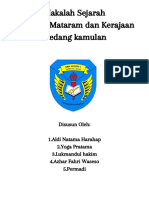 Makalah Sejarah Kerajaan Mataram Kerajaan Medang Kamulan - 20240212 - 182136 - 0000