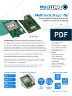 Multitech Dragonfly: Embedded Cellular Modem & Som (System-On-Module)