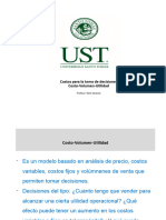 Clase 9-10 Costos para La Toma de Decisiones UST 2 2019