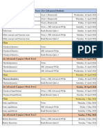 Score Advance Revision 2023-24