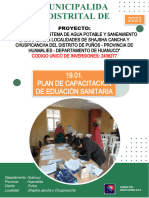 19.01. Plan de Educacion Sanitaria